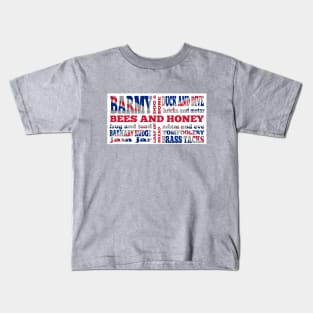 Union Jack, Cockney Rhyming Slang Kids T-Shirt